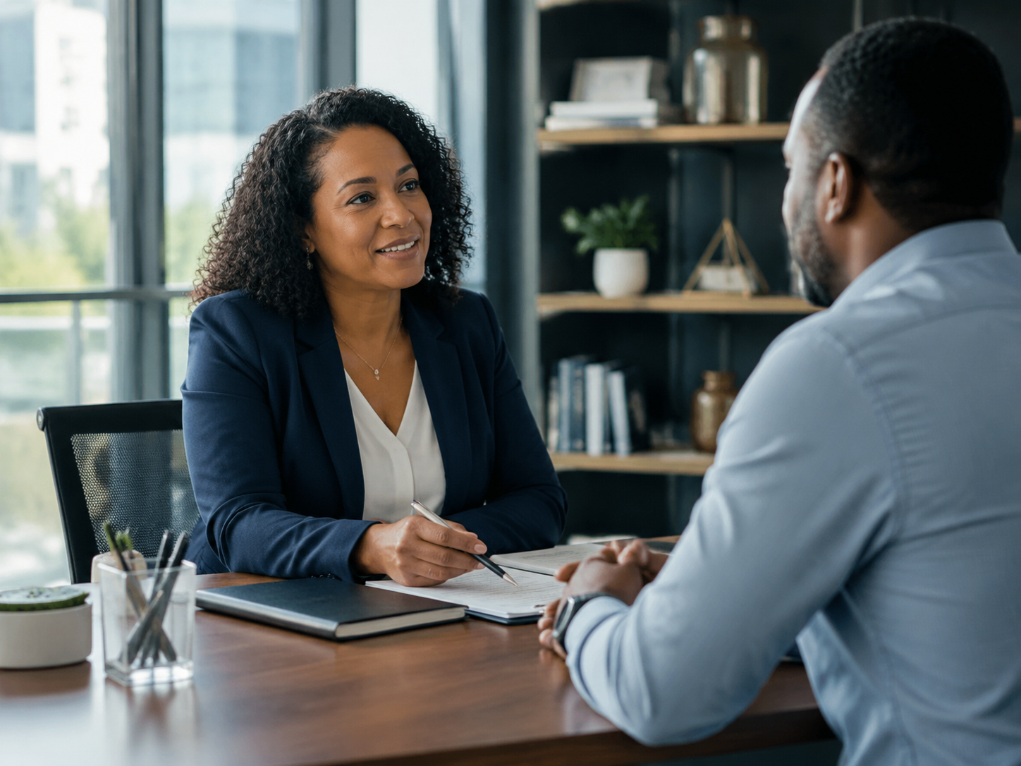 Professional compliance consultation with an employer